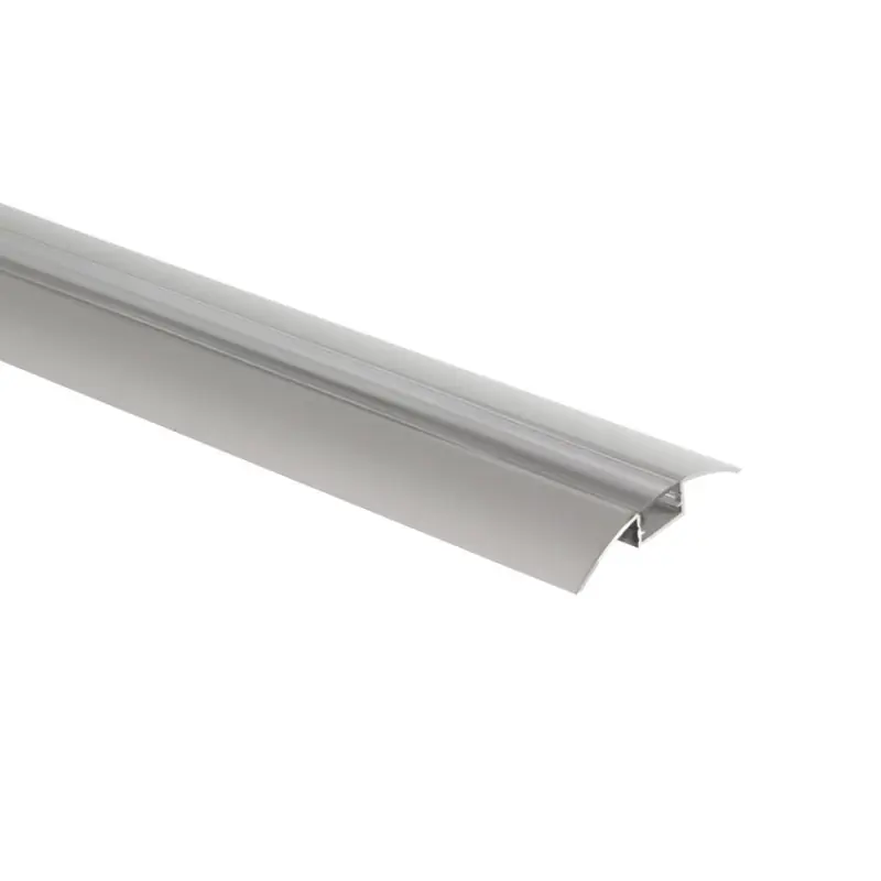 Profilé Aluminium ruban saillie avec diffuseur Continu pour Ruban LED