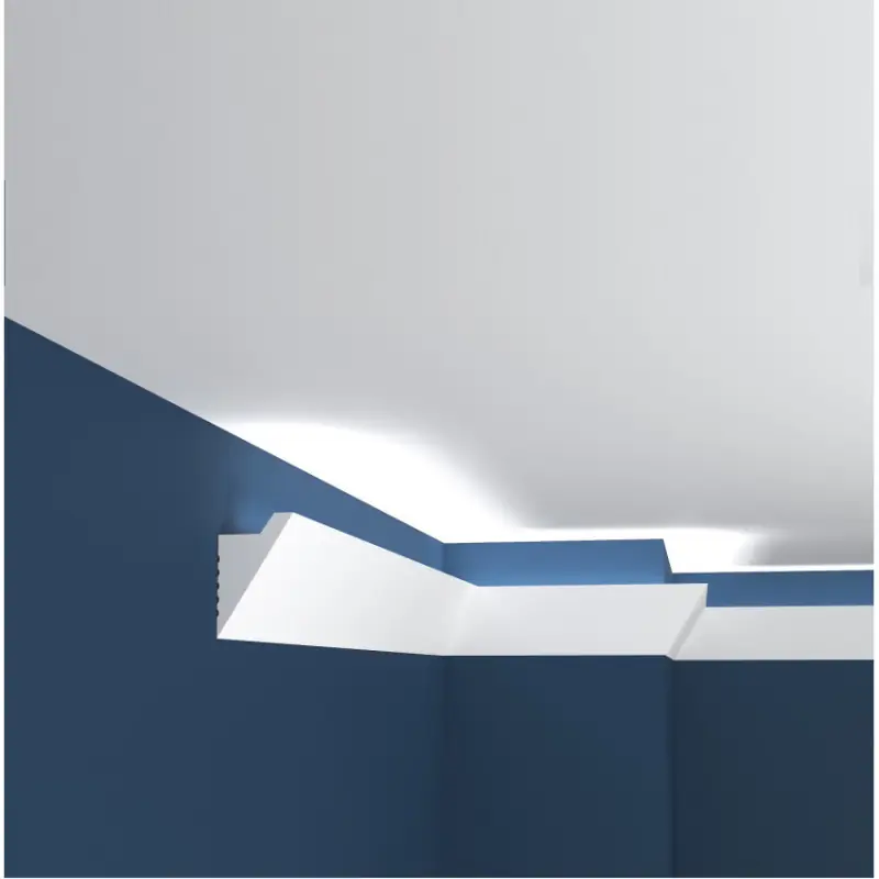 Moulure 2m x2 corniche cornière ruban led éclairage indirect Bandeau lumineux
