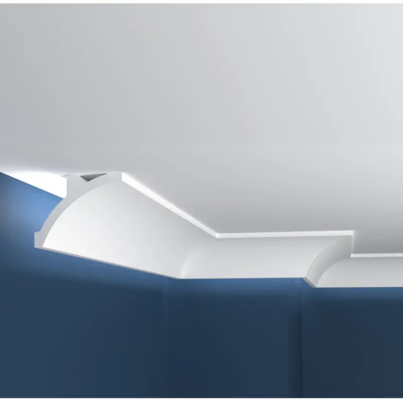 Moulure 2mx2 corniche cornière ruban led éclairage indirect Bandeau lumineux
