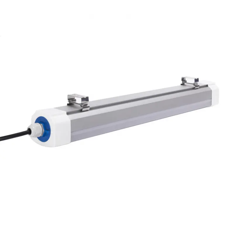 Réglette étanche LED 40w variable 1-10v-ip65-120cm-6000 lumens-4000k