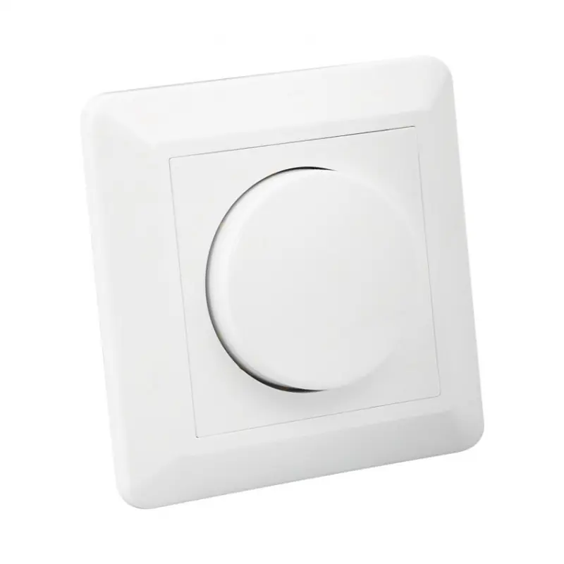 Interrupteur variateur 1-10v blanc appareillage mural 220v