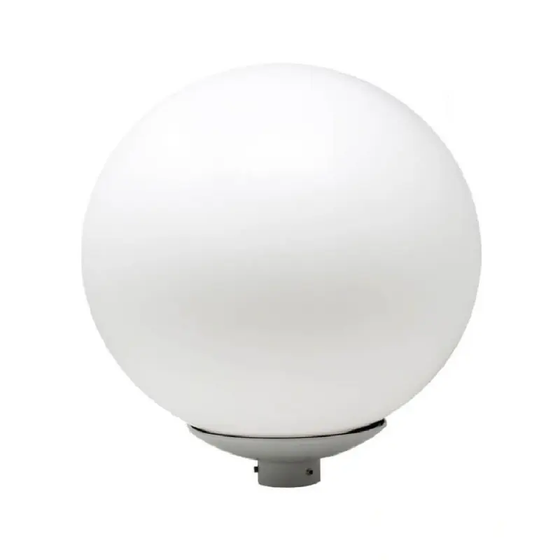 Tête de mat boule 45cm culot e27 éclairage public