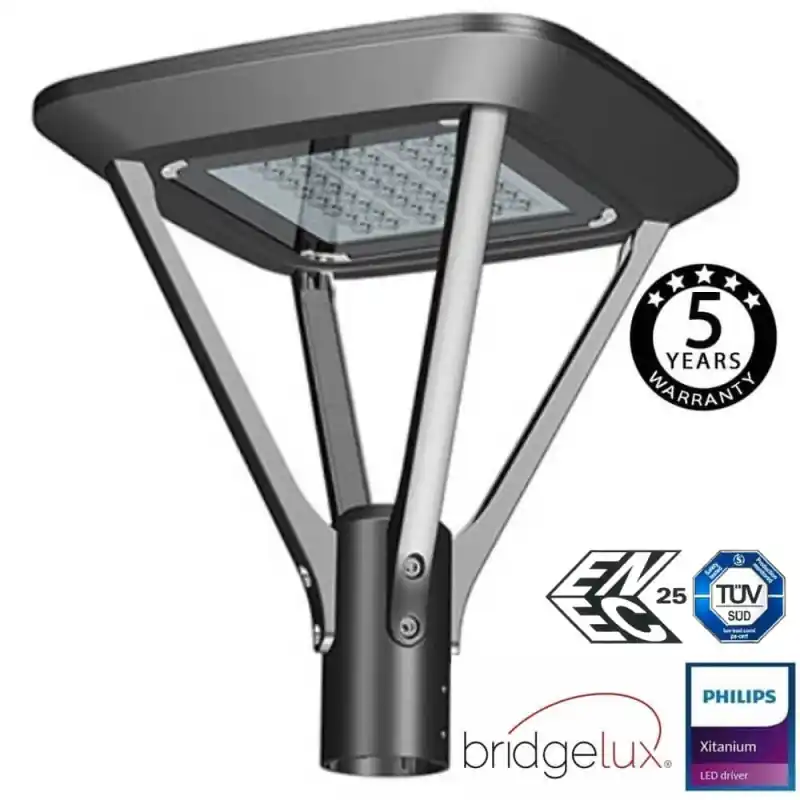 Tête de mat lanterne 100w led driver 15000lm éclairage public