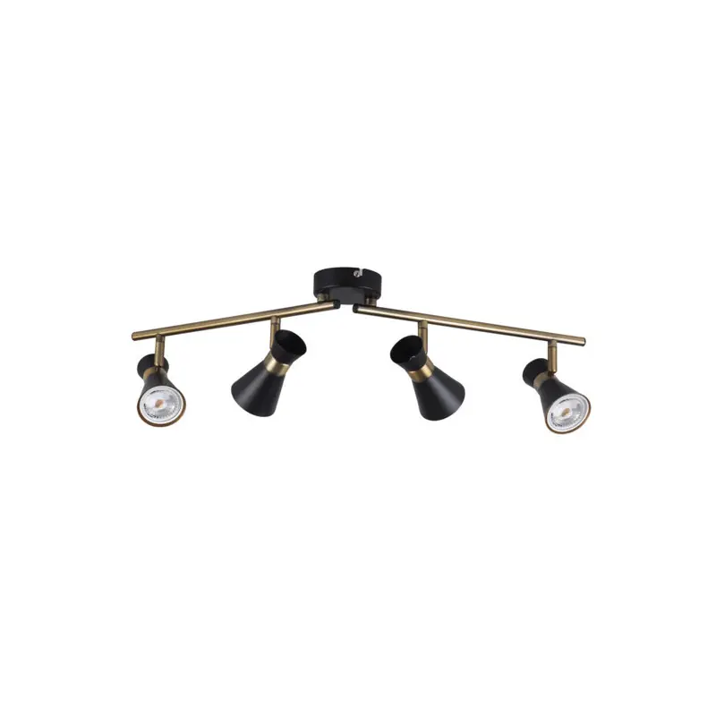 MILENO EL-4I B-AG Applique plafonnier 4 têtes