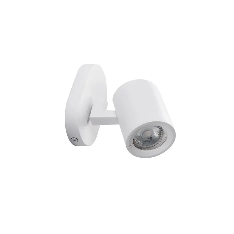 LAURIN EL-1O Applique blanche plafonnier liseuse tête orientable