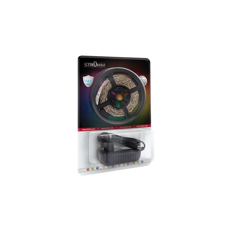 LATE LED 3m 90 RGB IP65 BLISTER