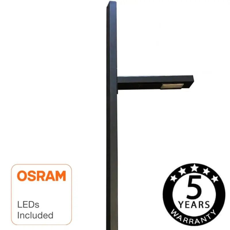 Lampadaire 50w led Osram hauteur 6m-7500lumens éclairage public