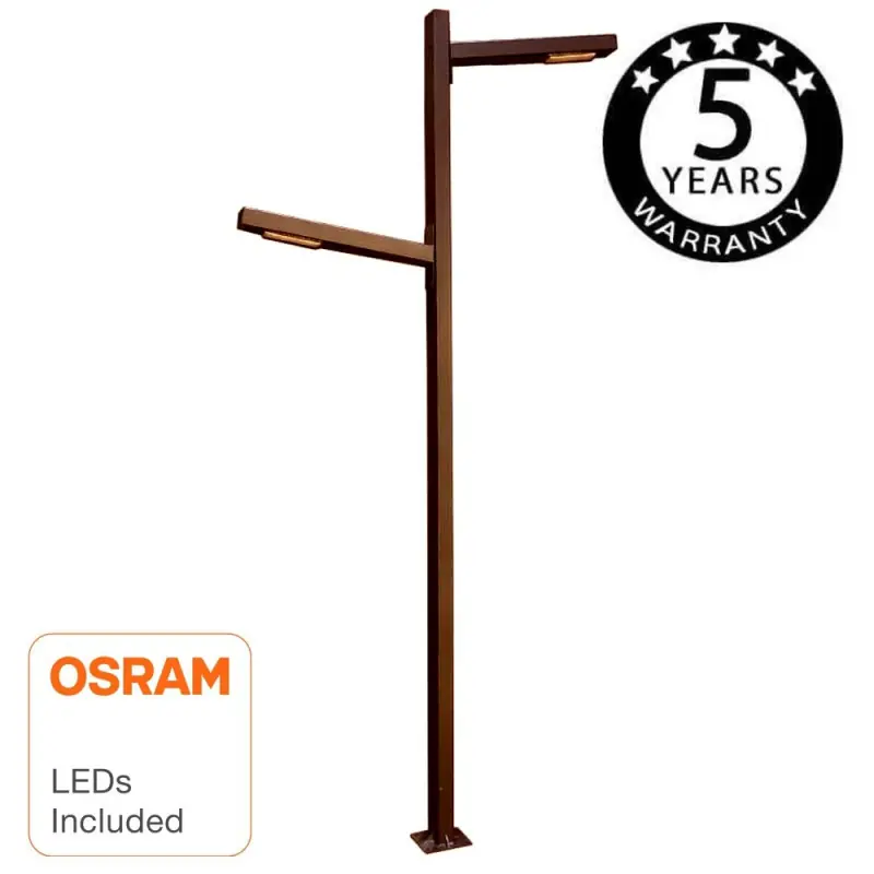 Lampadaire 100w led Osram hauteur 6m-15000lumens éclairage public