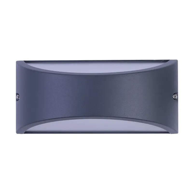 Applique murale extérieure grise ip54 culot e27