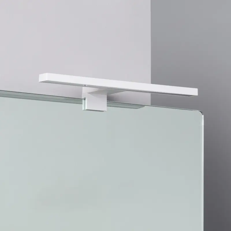 Applique blanche led 5w-320 lumens 220v salle de bain 30cm