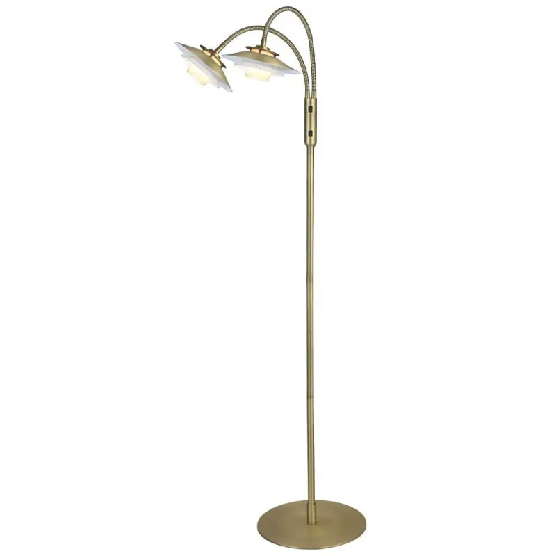 1123 lampadaire 2L diam.13 G9, antique