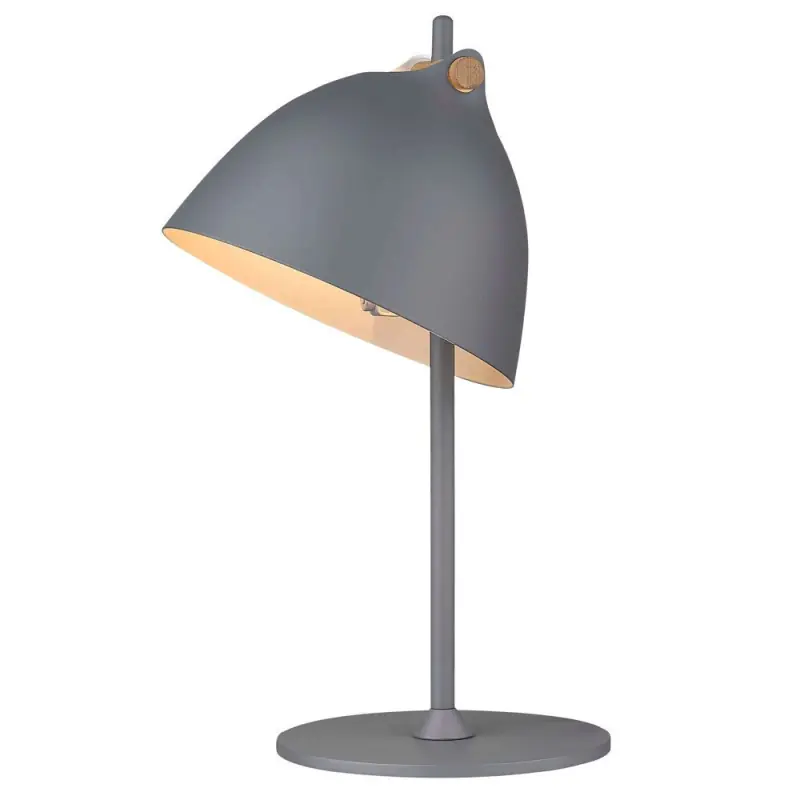 ARHUS lampe à poser diam.18 G9, gris / bois