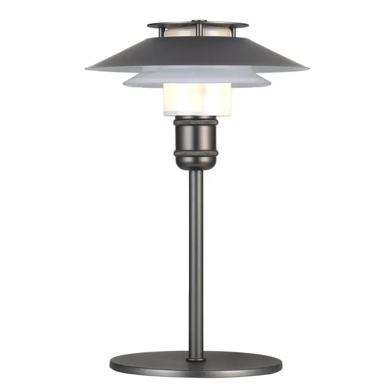 1123 lampe à poser diam.18 G9, Gun-noir