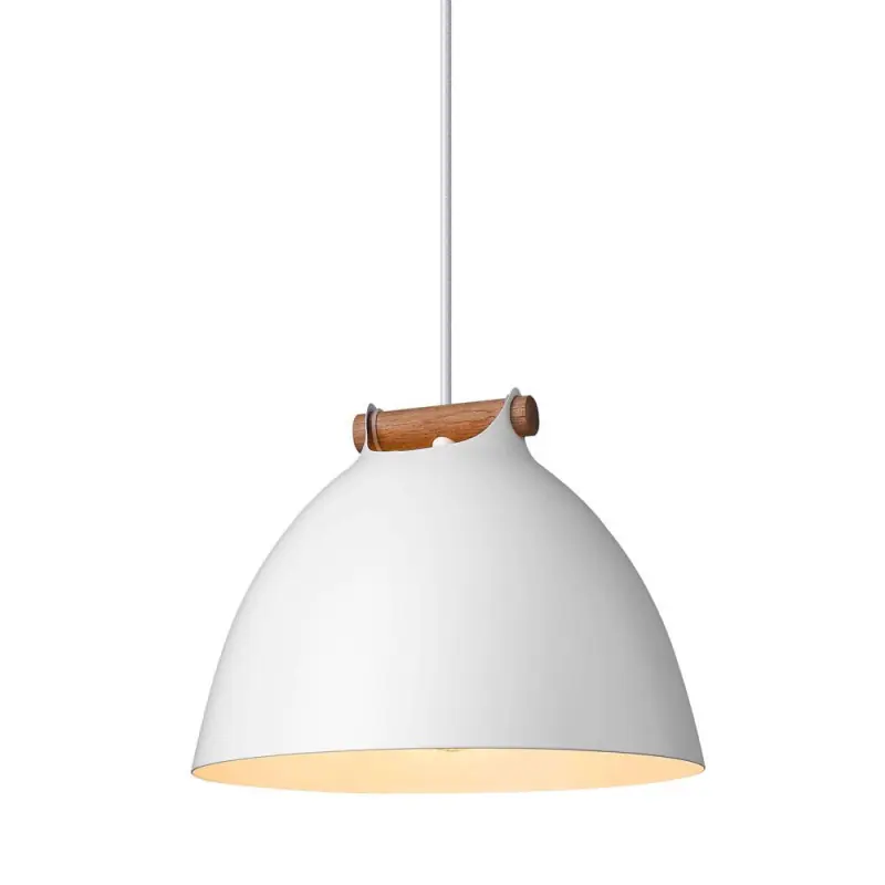 ARHUS suspension diam.24cm E27, blanc / bois