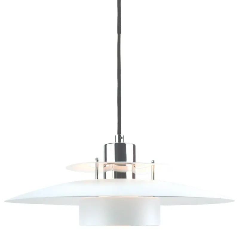 SØRUP suspension Ø40 blanc/chrome