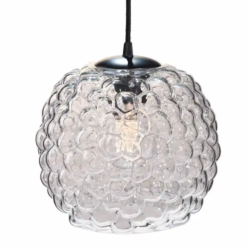 Grape suspension transparent E27 diam.25cm
