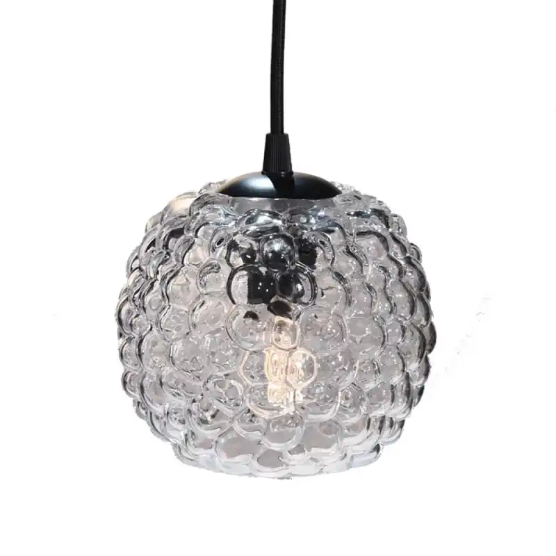 Grape suspension transparent E27 diam.15cm