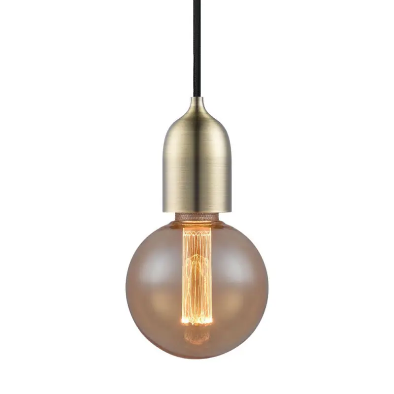 Classic suspension E27 laiton antique