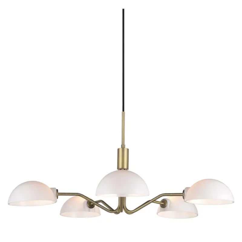 Kjdiam.benhavn lustre, antique 5 X G9