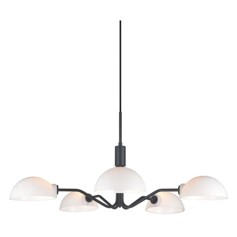 Kjdiam.benhavn lustre, noir 5 X G9