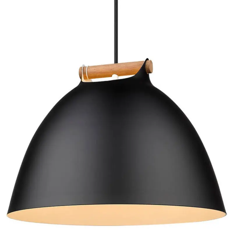 ARHUS suspension diam.40cm E27, noir / bois
