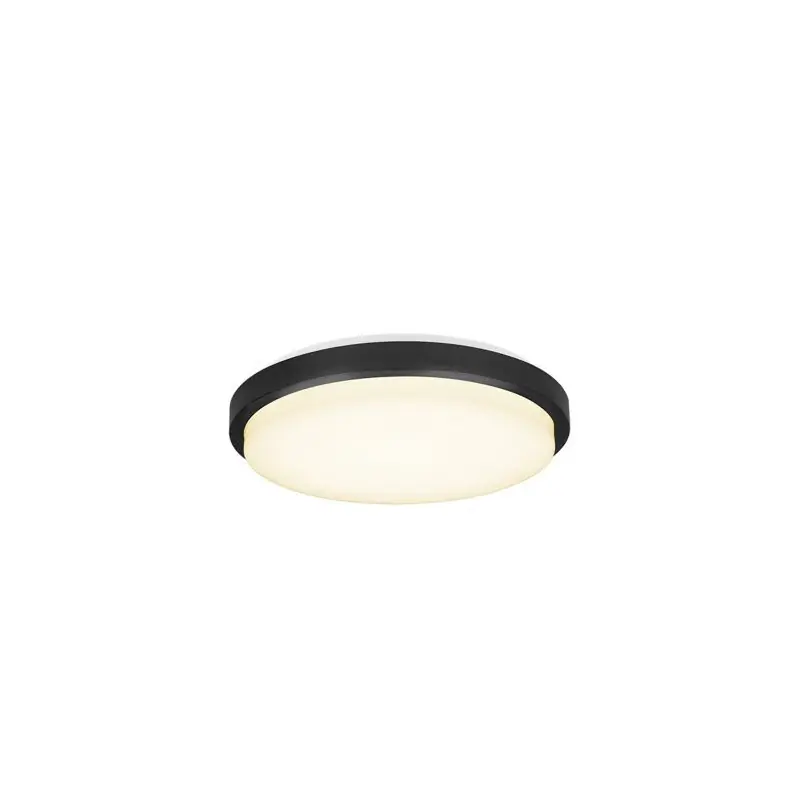 UPSCALE LED Plafonnier diam.22 12W noir