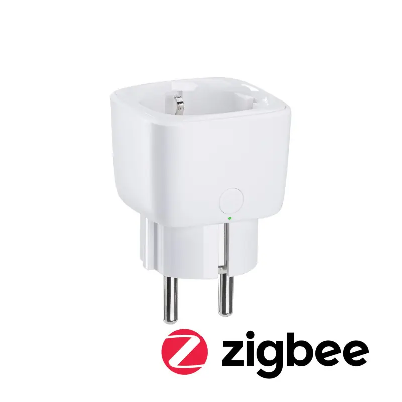 Commut Schuko SH ZB Smart Plug 230V 10A max 2300W Blanc plastique