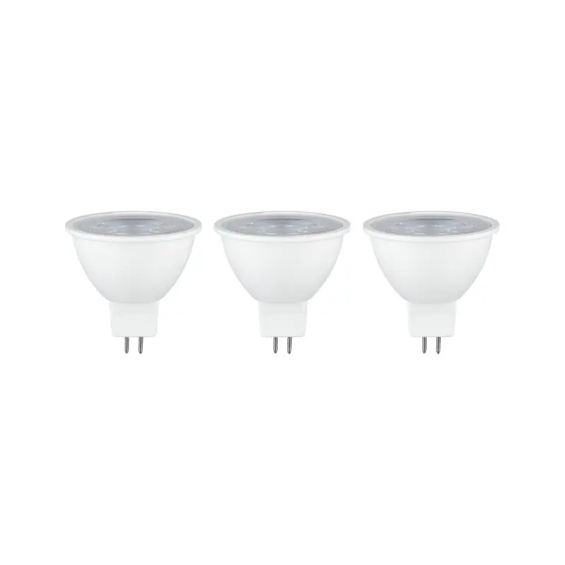 LED GU5,3 x3 450lm 2700K 36° blanc 12V