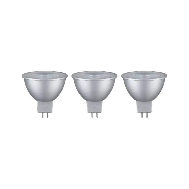 LED GU5,3 x3 450lm 2700K 36° Chrome 12V