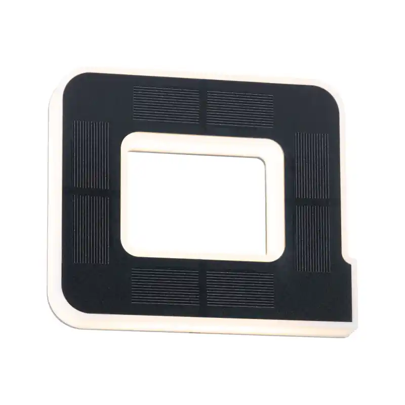 Numéro de maison lumineux LED solaire Lettre A