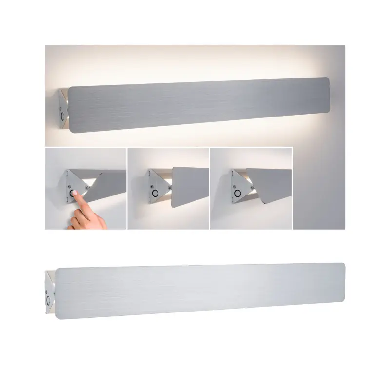Appl Wall Ceiling Katla LED 12W 610mm Alu brossé 230V, Alu