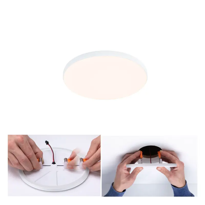 Pann ENC Veluna VariFit Edge 120mm 3000K 8,5W blanc 230V