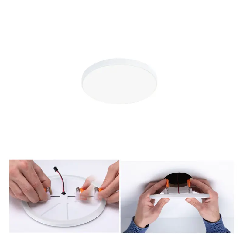P ENC Veluna VariFit Edge 90mm 4000K grd 6W blanc 230V