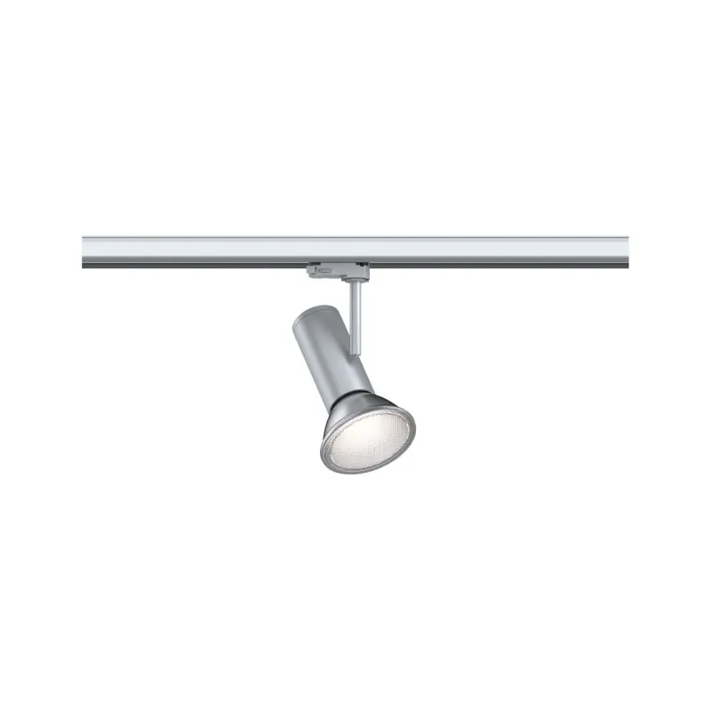 Spot ProRail3 Apol max50W E27 Chrome dépoli 230V Métal/plastique