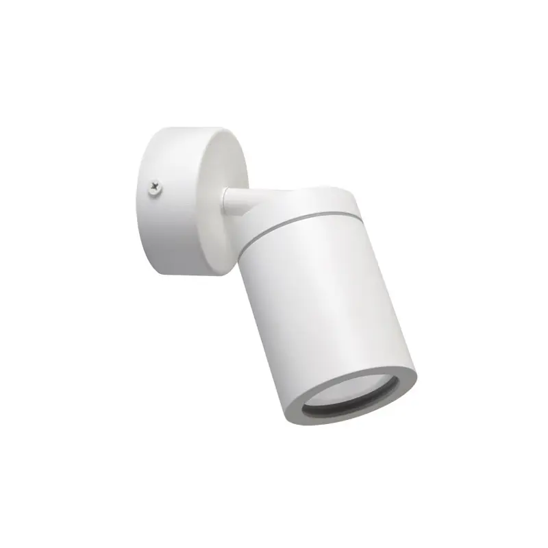 Applique spot sdb TENOR GU10 1C BLANC ip44