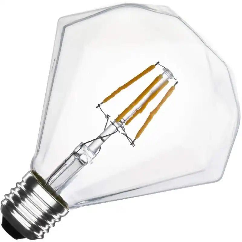 Ampoule LED e27 diamant variable verre-220v-3.5w-320 lumens