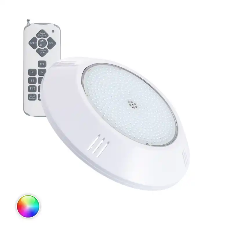 Hublot 35w led piscine multi couleurs-12v dc rgb ip68 étanche bassin cascade