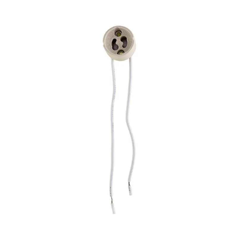 DOUILLE CERAMIQUE GU-10 CL1 + CABLE PACK DE 25
