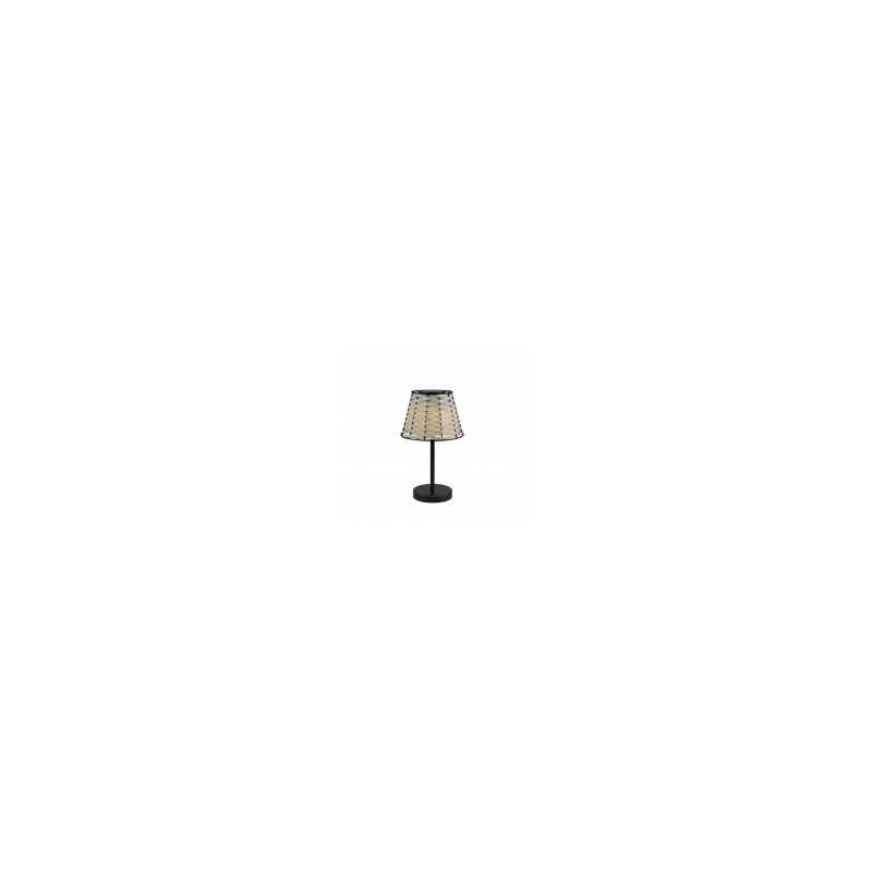 Lampe de table ROCA incl. 1x SMD LED, ,1W · 1x 0lm, Métal Noir mat