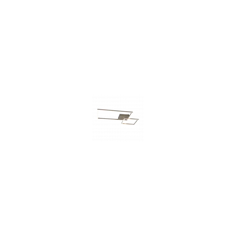 Plafonnier PADELLA incl. 1x SMD LED, 25W · 1x 3000lm, 4000K Métal Nickel mat