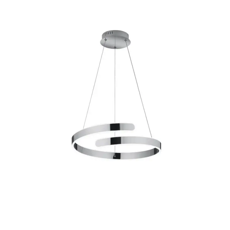 Suspension PARMA incl. 1x SMD LED, 37W · 1x 4500lm, 4000K Métal Chrome