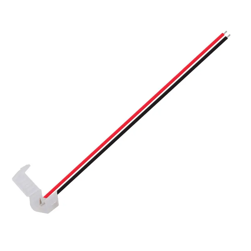 Cable de connexion pour ruban led 24v néon flexible monochrome