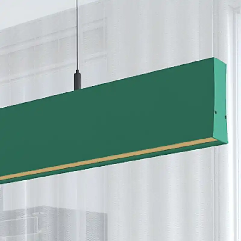 Suspension verte barre profilé led 50cm-100cm-150cm-200cm