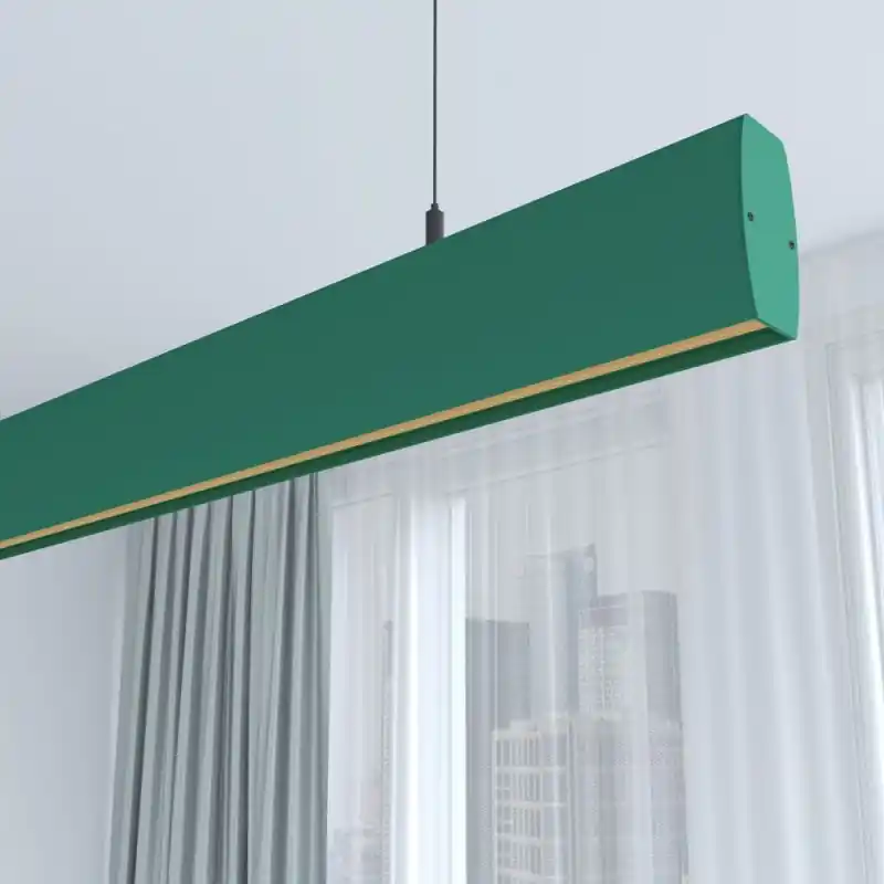 Suspension verte barre profilé led 50cm-100cm-150cm-200cm