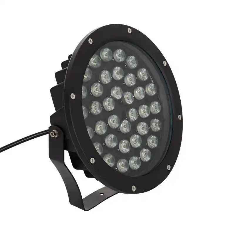 Projecteur spot 36w led 220v ip67 3000k jardin rocaille et massif