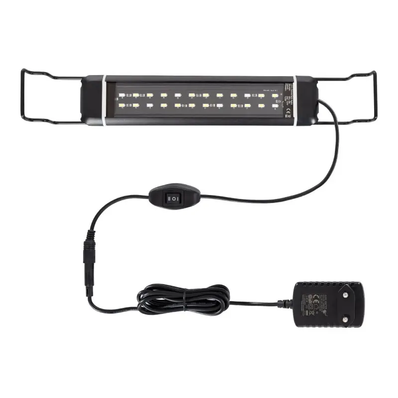 Eclairage aquarium kit réglette 12w led étanche ip66