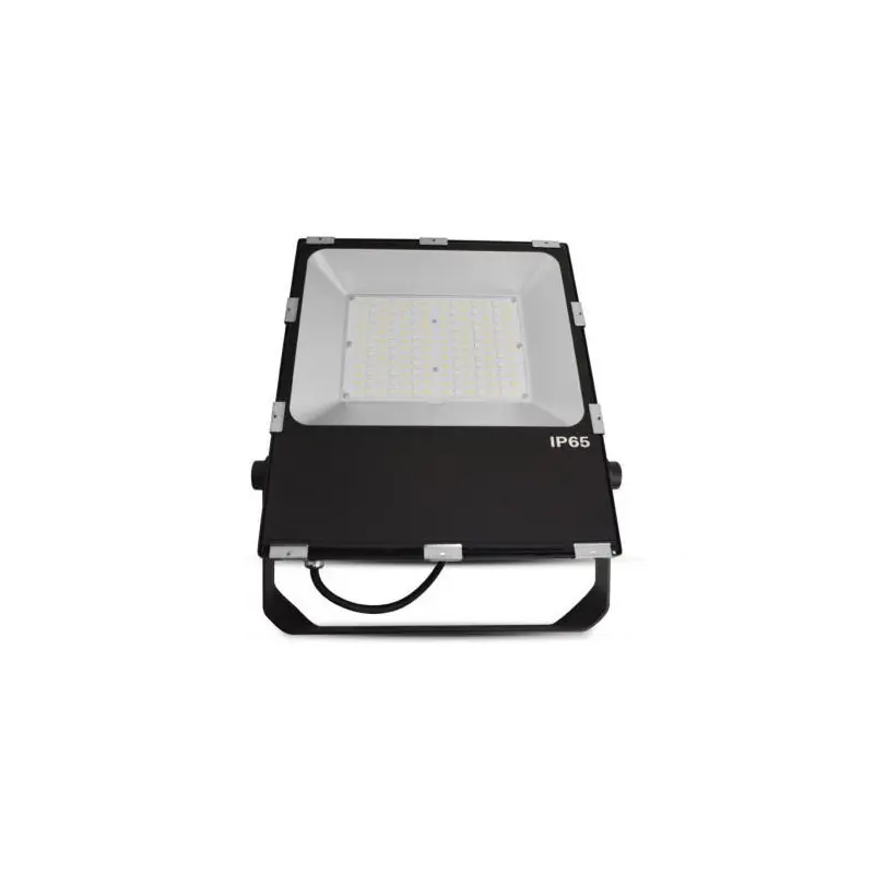 PROJECTEUR EXTERIEUR LED NOIR 230V 100W RGB+BLANC CCT IP65