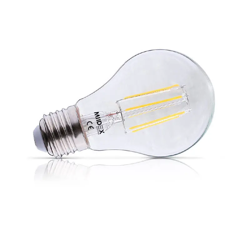 LED FIL COB BULB E27 8W 2700K CLR DIM BOITE