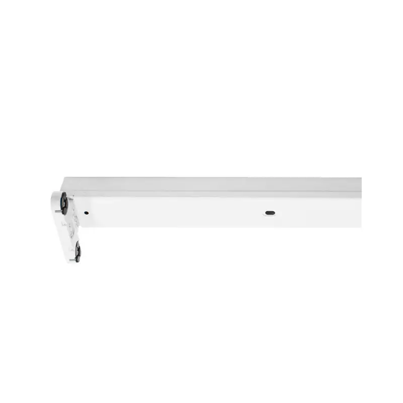 T8 SUPPORT DOUBLE TUBE 1500MM BLC L N MEME COTE x10