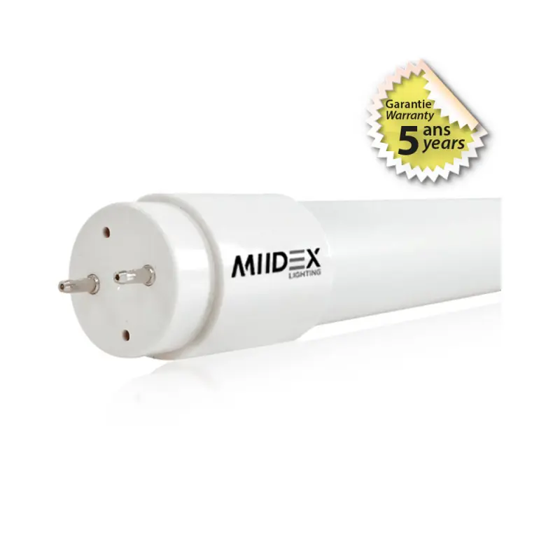 TUBE LED T8 1500MM 24W 4000K 230V LN 5ANS (X10)